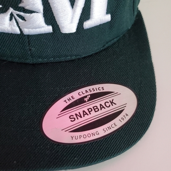 VINTAGE Honest Mari juana Unisex Green Hat - Picture 3 of 8